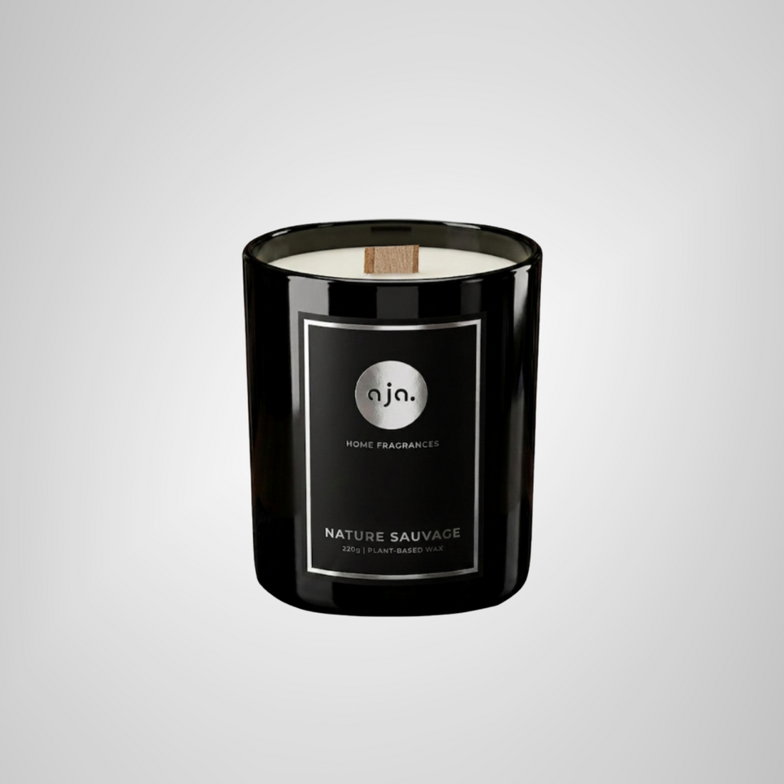 Nature Sauvage vegetable wax candle blend of rapeseed and coconut wax