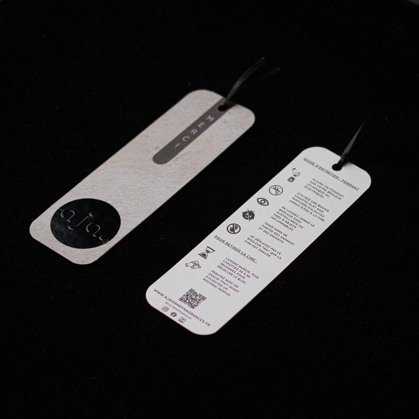 BOOK MARK OF AJA HOME FRAGRANCES FOR WAX MELTS