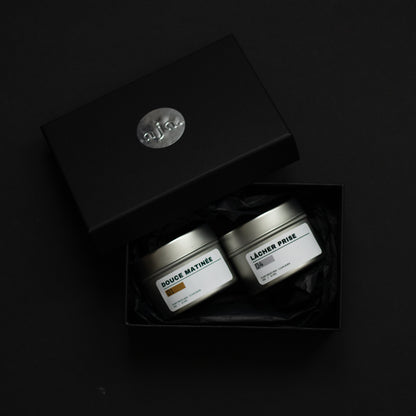 Scented Candle duo set - Ritual Candle for Morning and evening