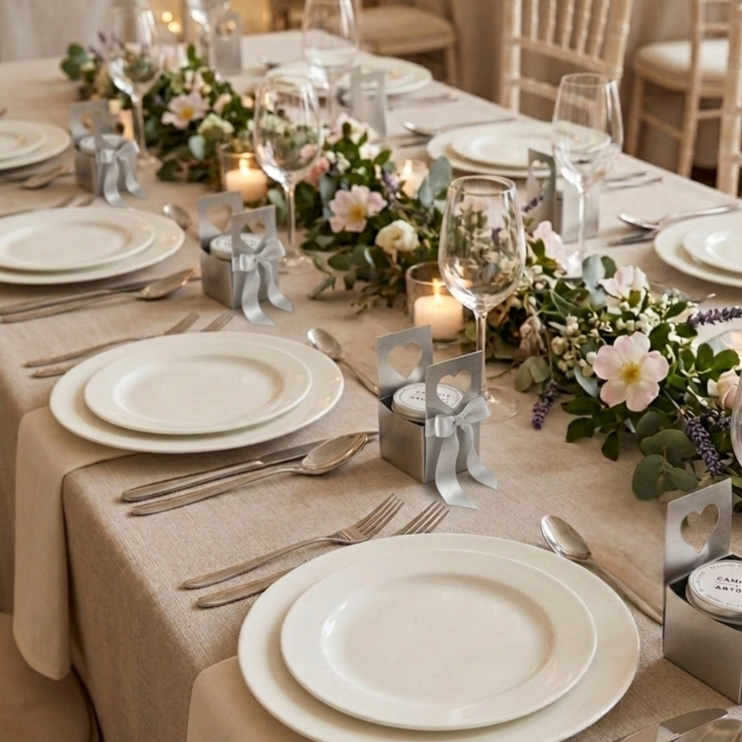 Bougies personnalisées pour mariages | Cadeaux personnalisés