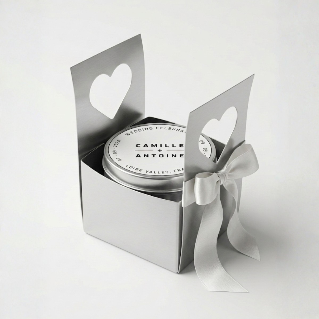 Bougies personnalisées pour mariages | Cadeaux personnalisés