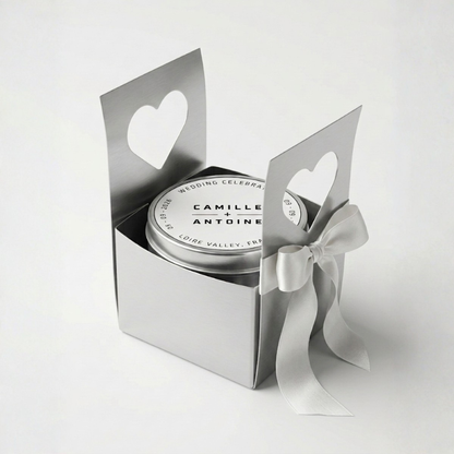 Bougies personnalisées pour mariages | Cadeaux personnalisés